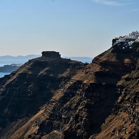 With View In The Heart Of Santorini Hébergement de vacances *