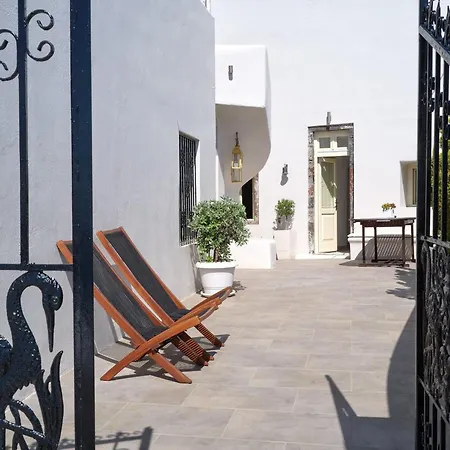 With View In The Heart Of Santorini